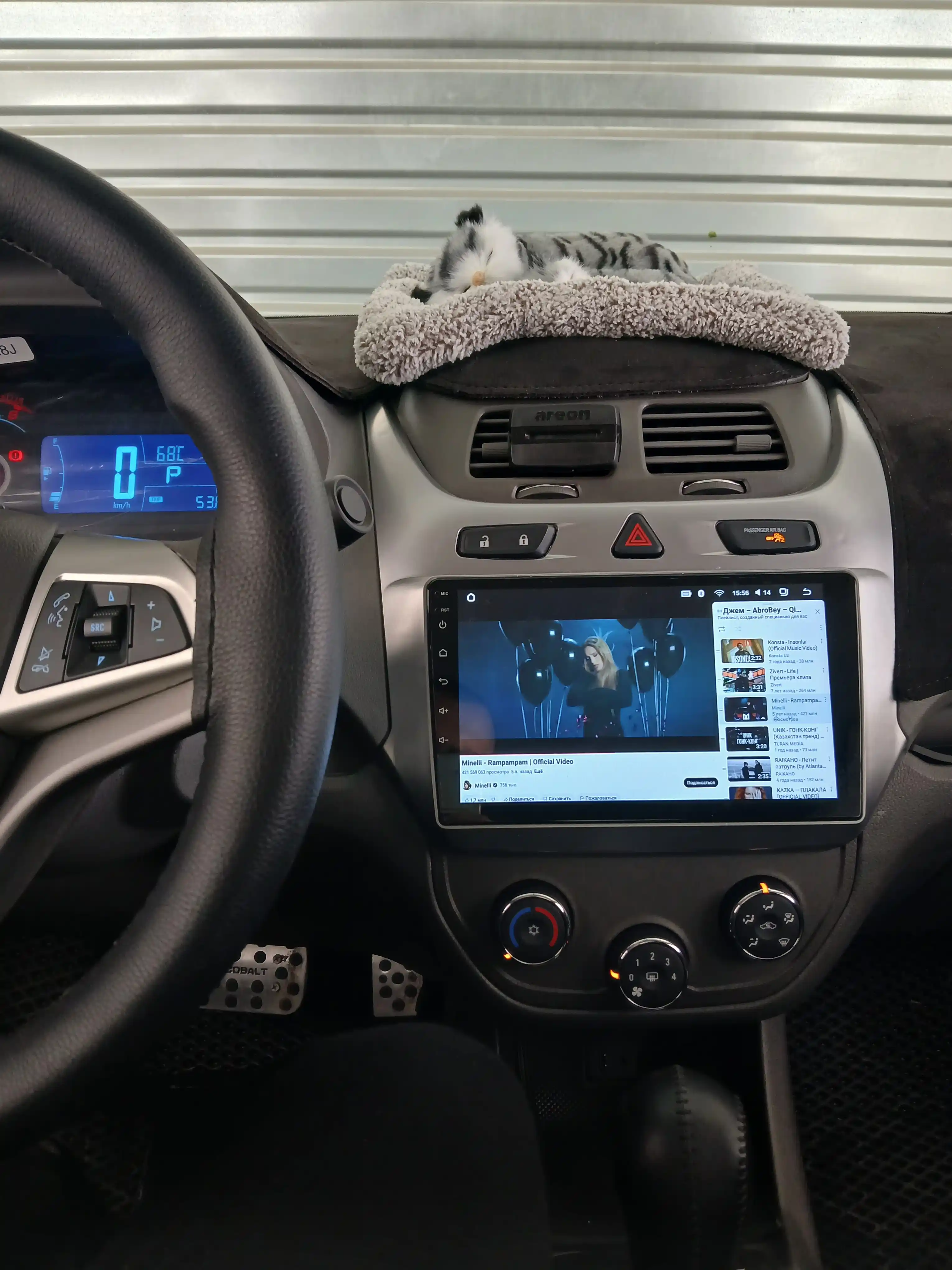 "СС3 wifi" Gentra, Cobalt, Spark, Nexia 1, 2, 3 Damas, Matiz avtomobil monitorlari