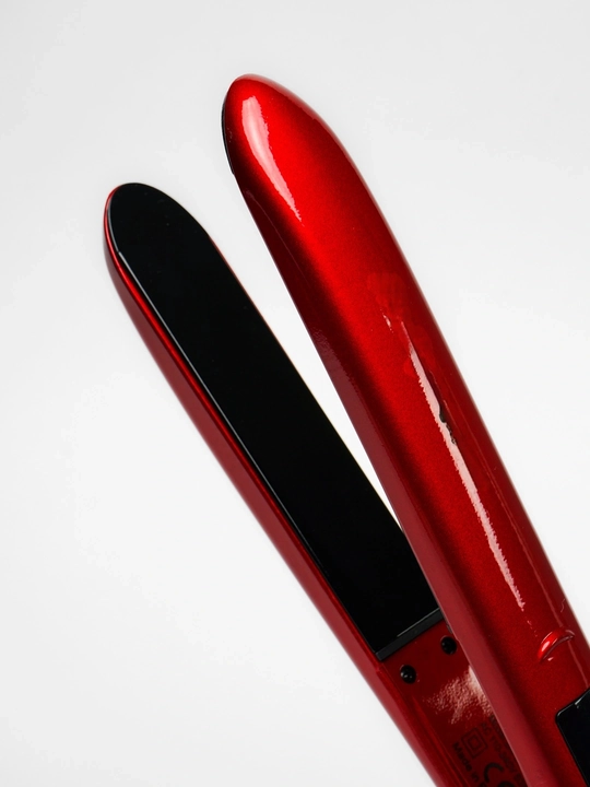 Professional tekis temir to'g'rilagich, Mann you Styler m918 soch uchun, displey bilan