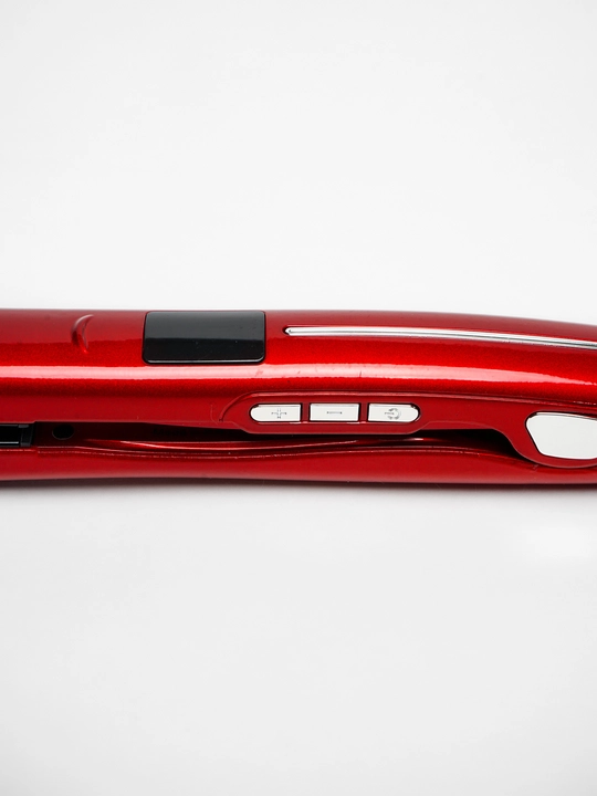 Professional tekis temir to'g'rilagich, Mann you Styler m918 soch uchun, displey bilan