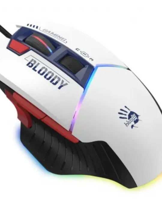 Bloody W95 Ultra / Sport Navy / Sport Lime / Naraka o‘yin uchun sichqoncha - 
