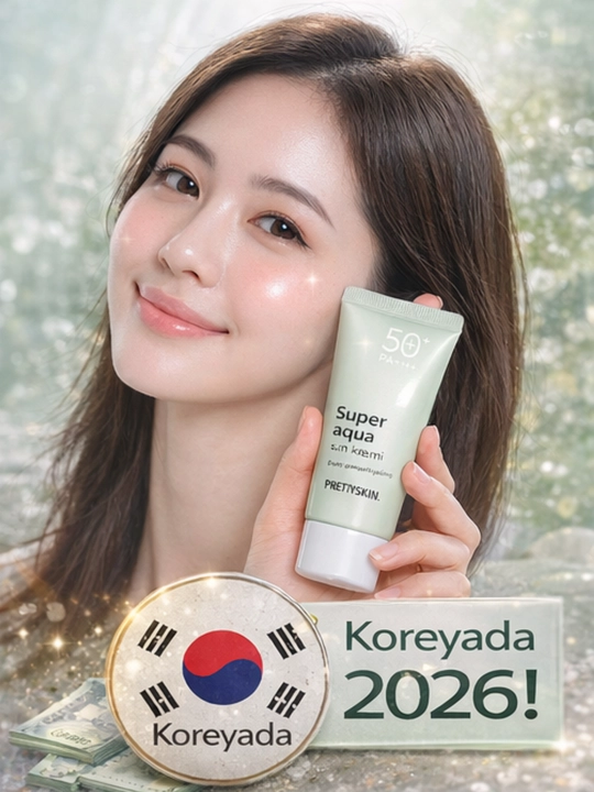 Yuz uchun namlantiruvchi quyoshdan himoyalovchi krem Pretty Skin, SPF50+, RA+++, 70 ml