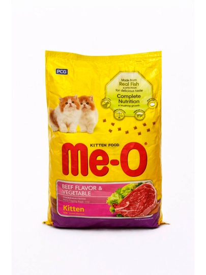 Me-o для котят со вкусом мяса, 7 кг