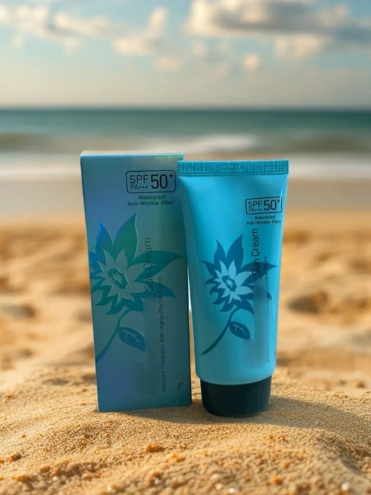 Солнцезащитный крем для лица и тела Sun Cream, SPF 50 PA+++, 70 гр