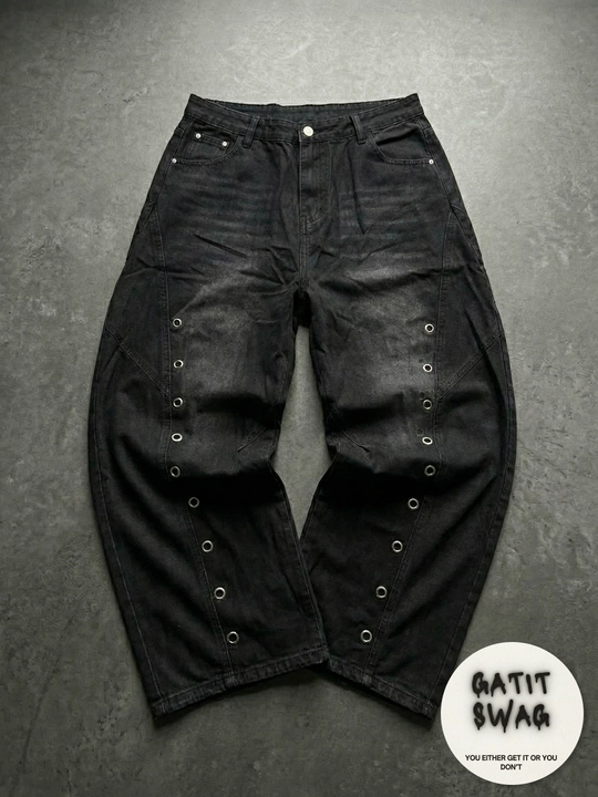 Jinsi baggy oversize Y2K