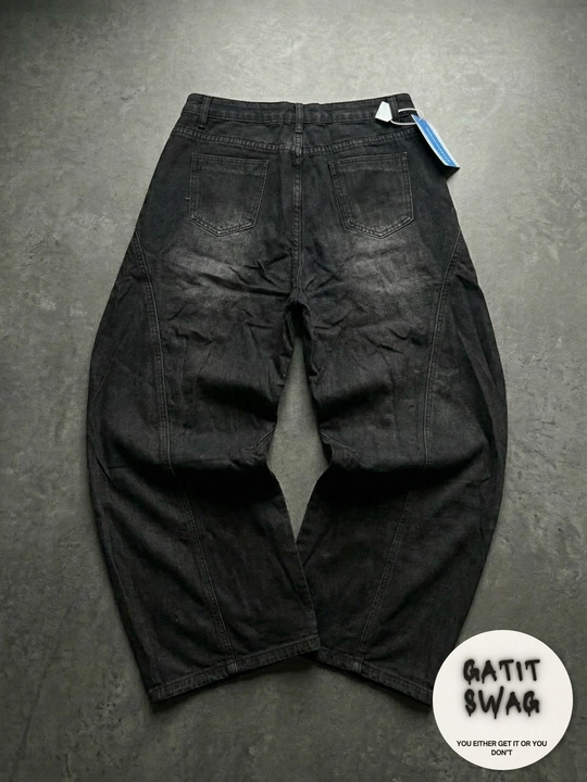 Jinsi baggy oversize Y2K