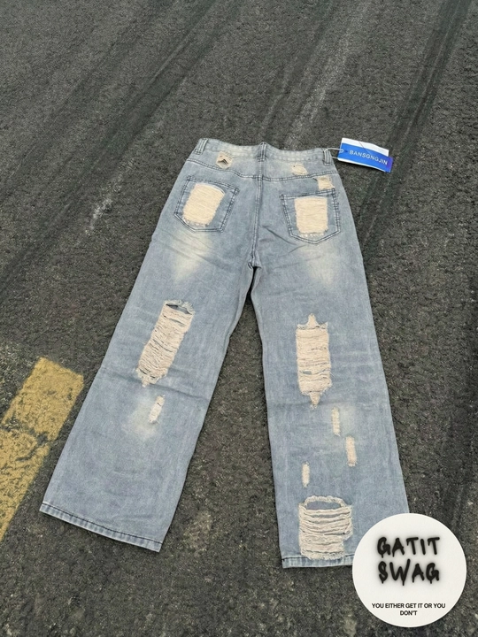 Jinsi baggy oversize Y2K