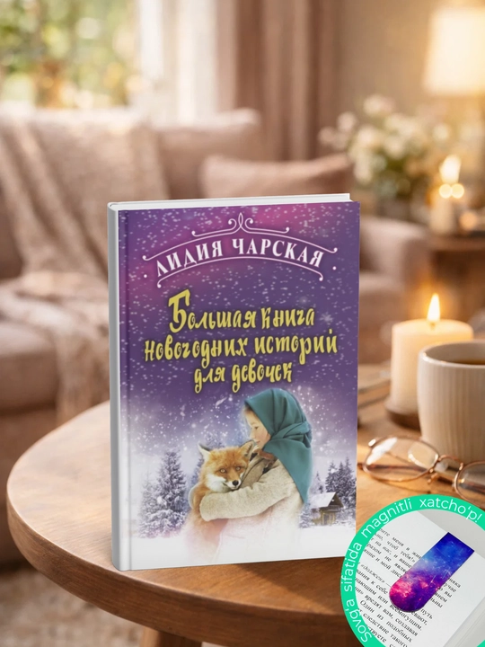 Большая книга новогодних историй для девочек - 