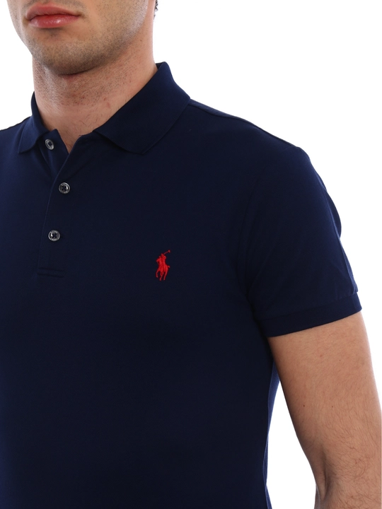 Polo Ralph Lauren klassik erkaklar polo futbolkasi (100% premium paxta)