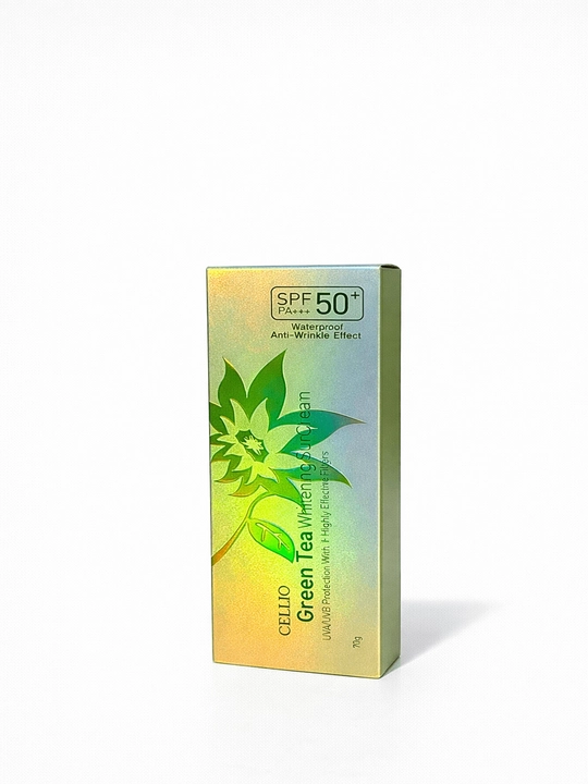 Cellio Spf 50+ Quyoshdan Himoya Krem, Namlantiruvchi, Himoyalovchi va Ajinlarga Qarshi 70g