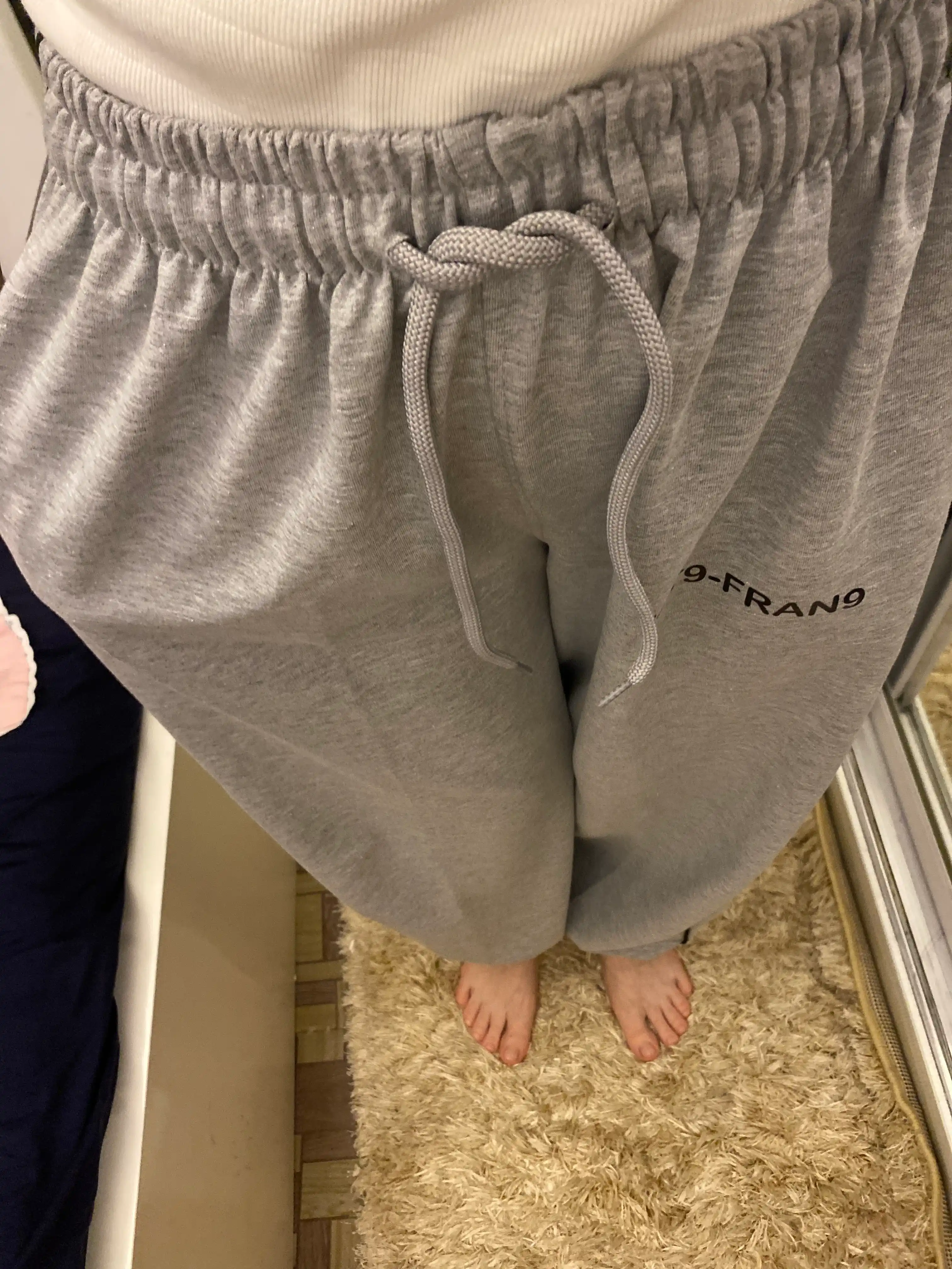 Ayollar keng jogger shimi, oversize