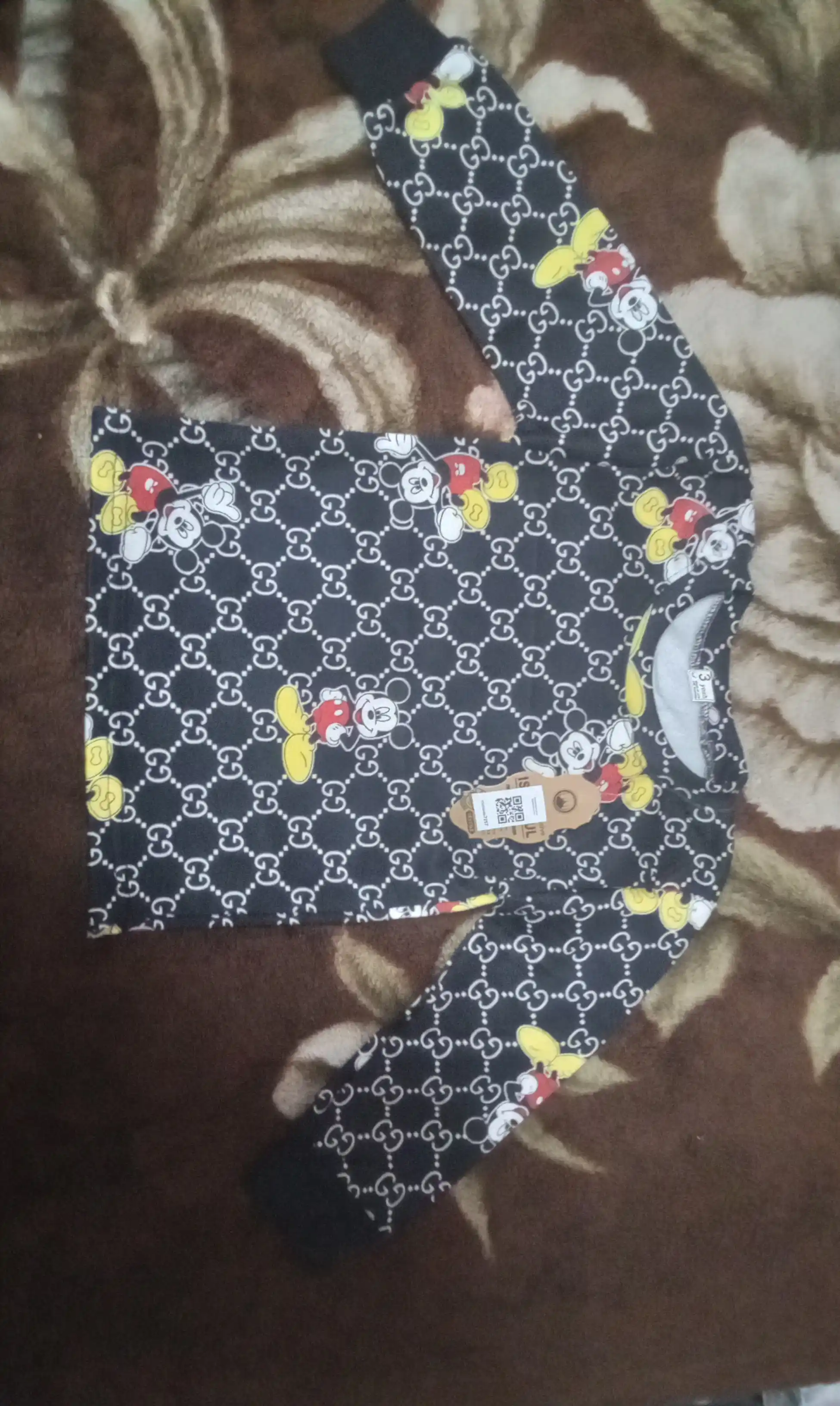 Pijama, bolalar pijamasi, 3-5 yoshlilar uchun mo‘ljallangan