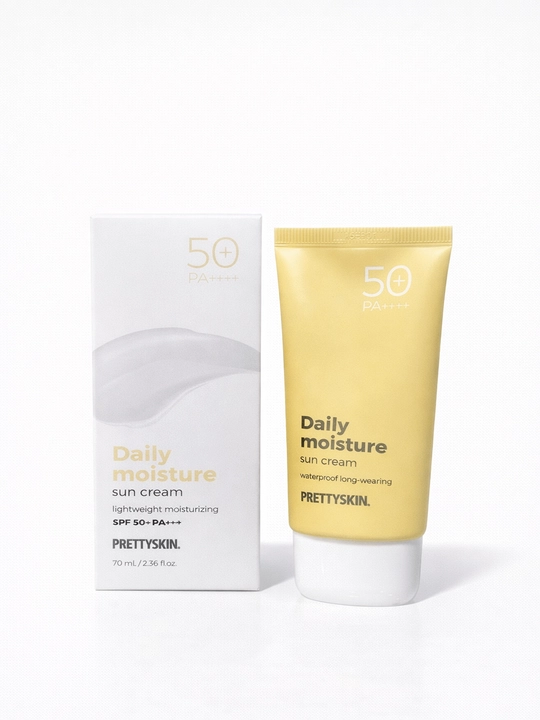 Увлажняющий солнцезащитный крем для лица Pretty Skin SPF50+ PA+++, 70 г - 