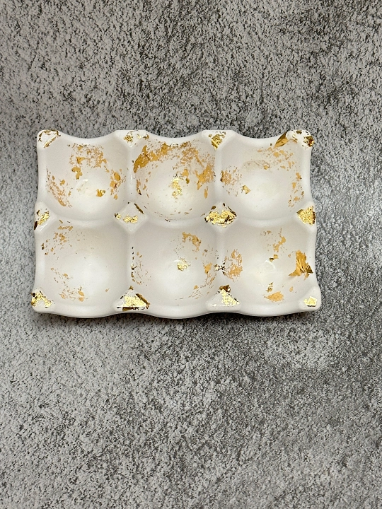 Подставка для яиц, из гипса, ручная работа