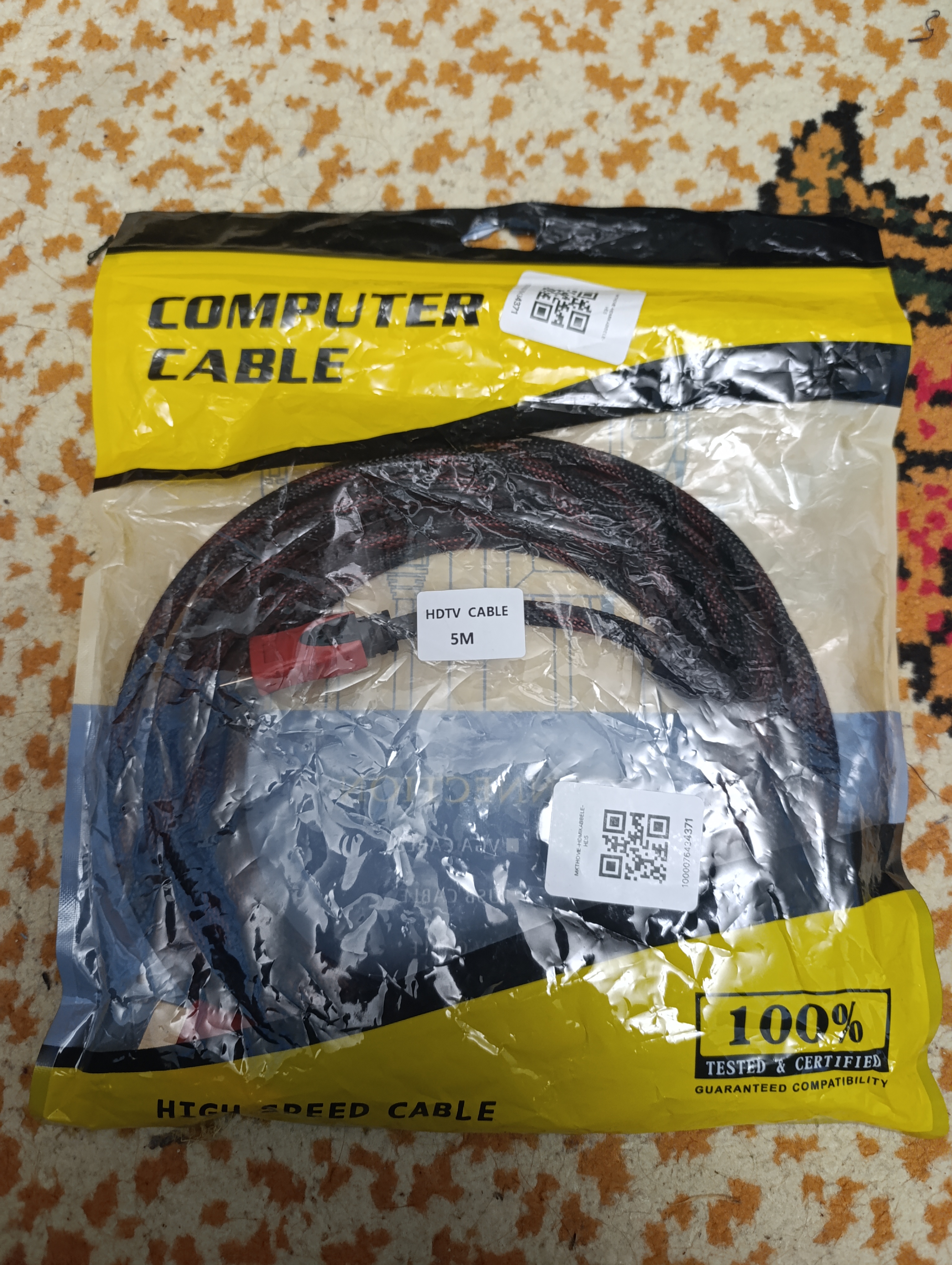 Кабел HDMI FullHD 1,5 м (1,3 м),3 м(2,7 м),5м (4,5 м), 10м (9 м), 15м (13,6 м), 20м (18 м)