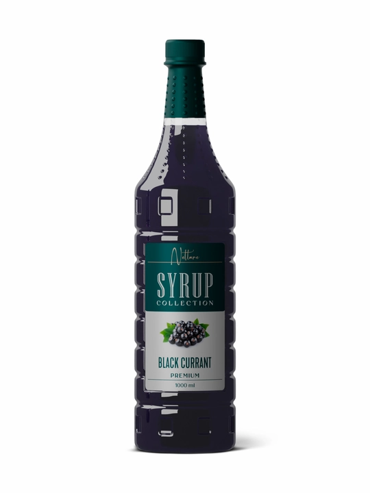 Сироп "Чёрная смородина" - "Black Currant" Nettare Syrup Collection, 1000 ml - 