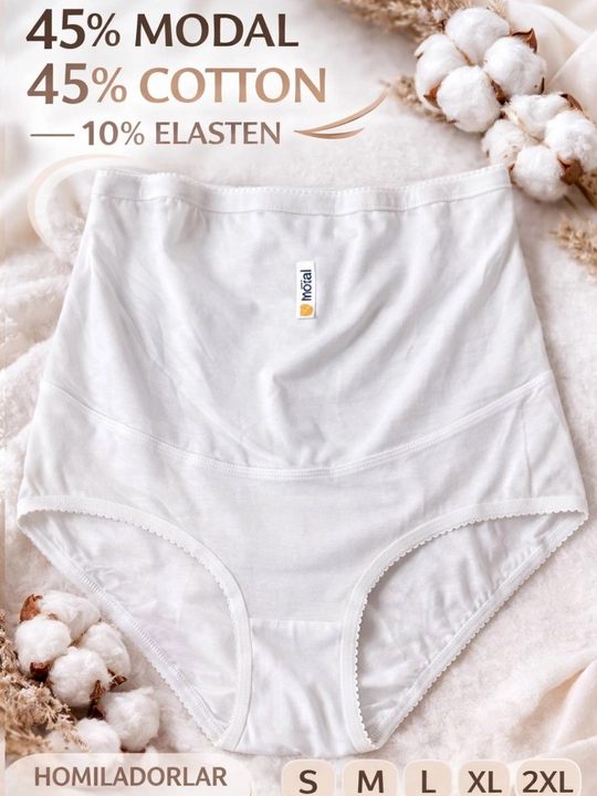 Трусы для беременных с высокой талией – Modal Cotton - 