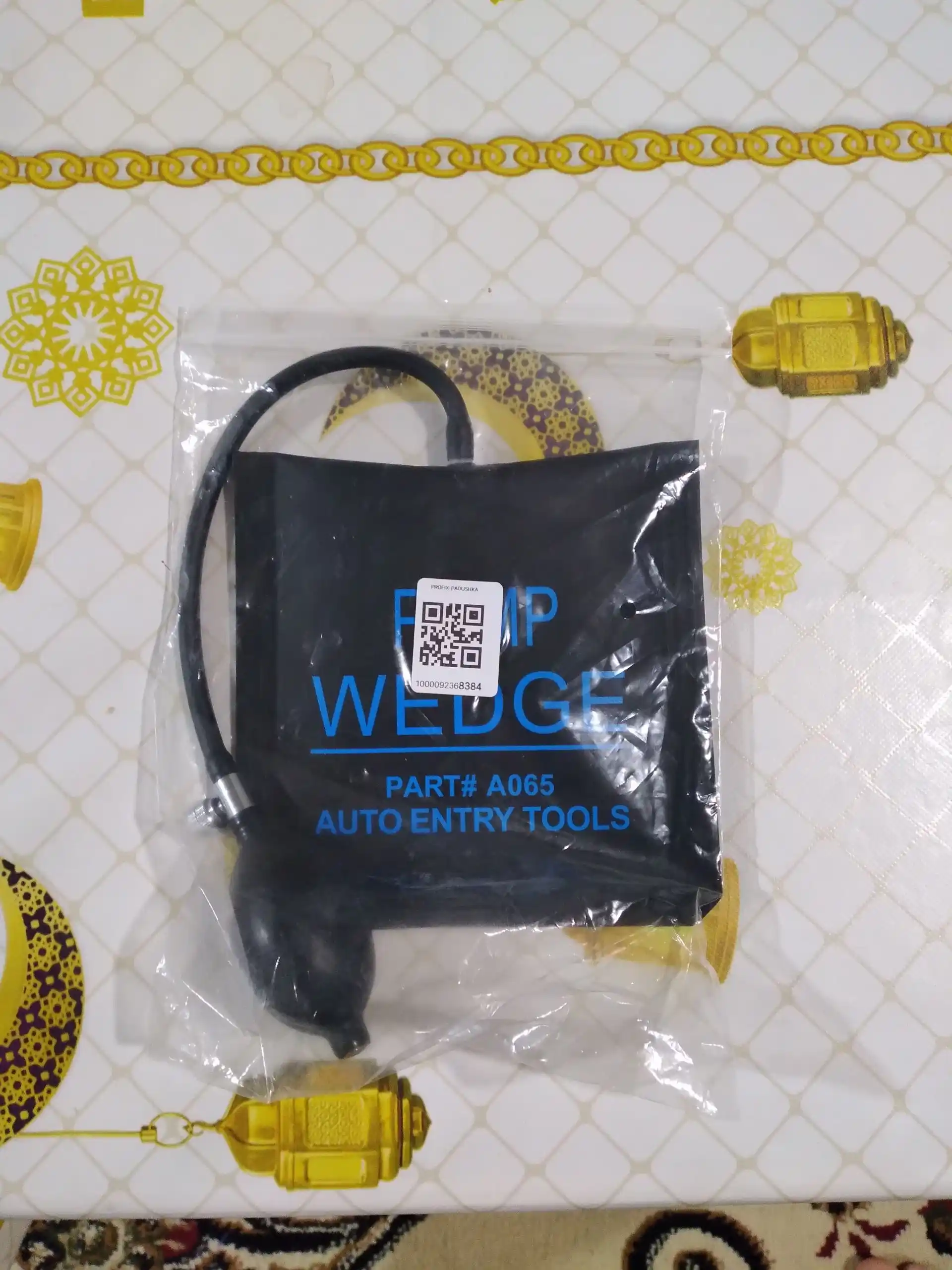Avtomobil eshigini ochish uchun havo yostig'i, 150 kg, montaj ishlari uchun pnevmo domkrat