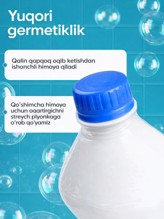 Oq kir yuvish uchun A+ oqartirgich, 1 litr A plus A plyus