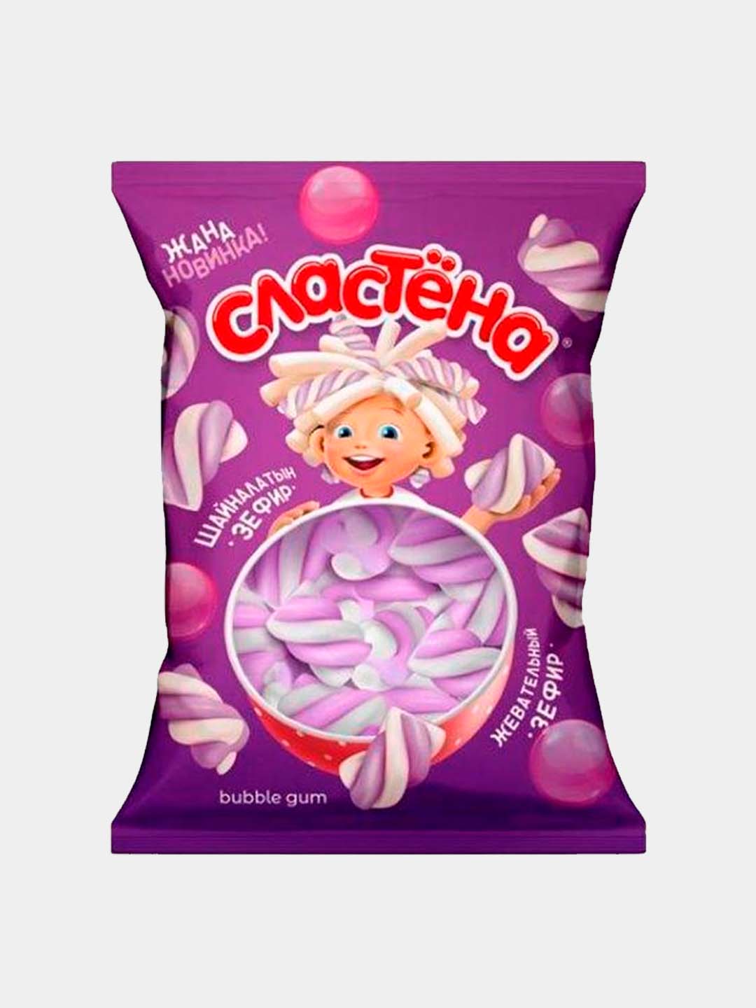 ЖЗ «Сластёна» со вкусом bubble gum 75 г × 3 шт - 
