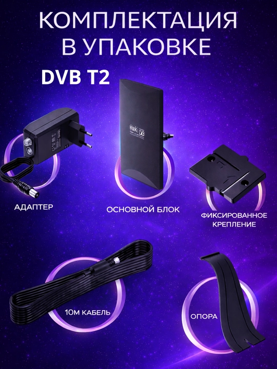 Домашняя антенна для телевизора DVB-T2