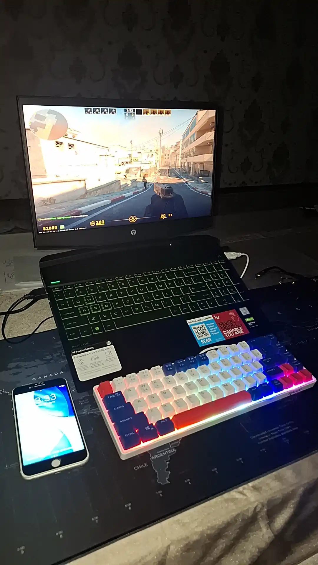 RGB klaviatura, simli, simsiz, mexanik variantlar, klaviatura + sichqoncha to‘plami