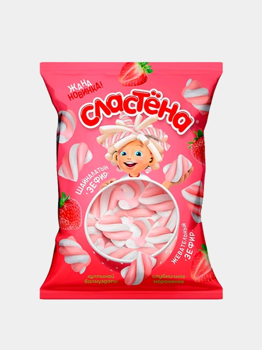 ЖЗ «Сластёна» со вкусом клубничного мороженого 150 г × 3 шт - 