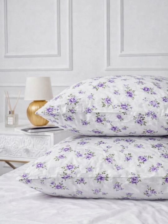 Paxta jatka yostiq jildlari, 2 dona, 50 × 70 va 70 × 70, paxtadan