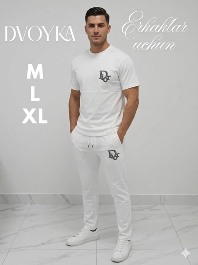 Мужской комплект Dior из двух предметов, летняя одежда для мужчин