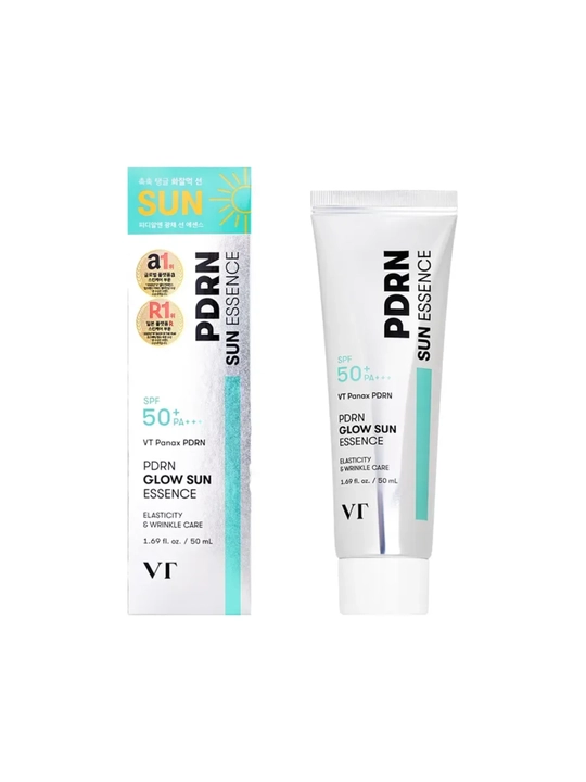 Yuz uchun quyoshdan himoya qiluvchi essensiya VT PDRN Sun Essence, SPF 50+ PA+++, 50 ml