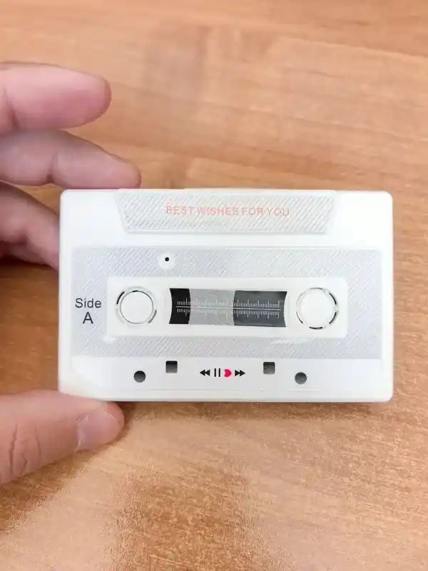 Audio otkritka 60 soniyalik ovoz yozilgan kasseta, ovozli tabrik, sovg‘a