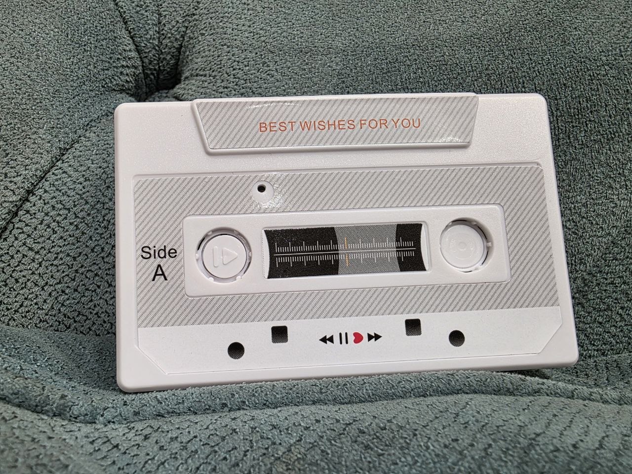 Audio otkritka 60 soniyalik ovoz yozilgan kasseta, ovozli tabrik, sovg‘a