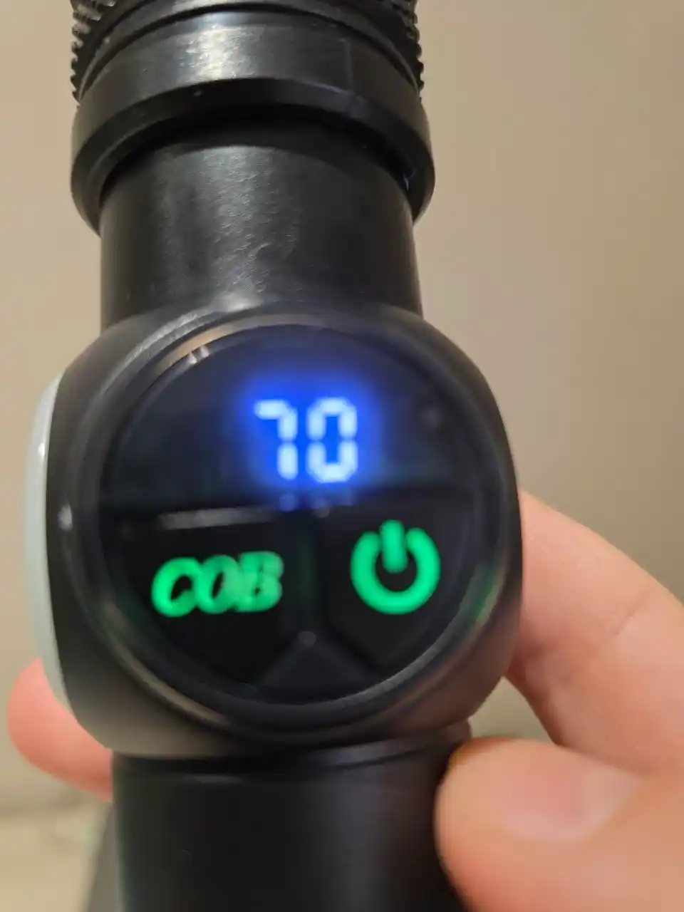 Qo‘l fonar LED, 5 rejim, PowerBank funksiyasi bilan