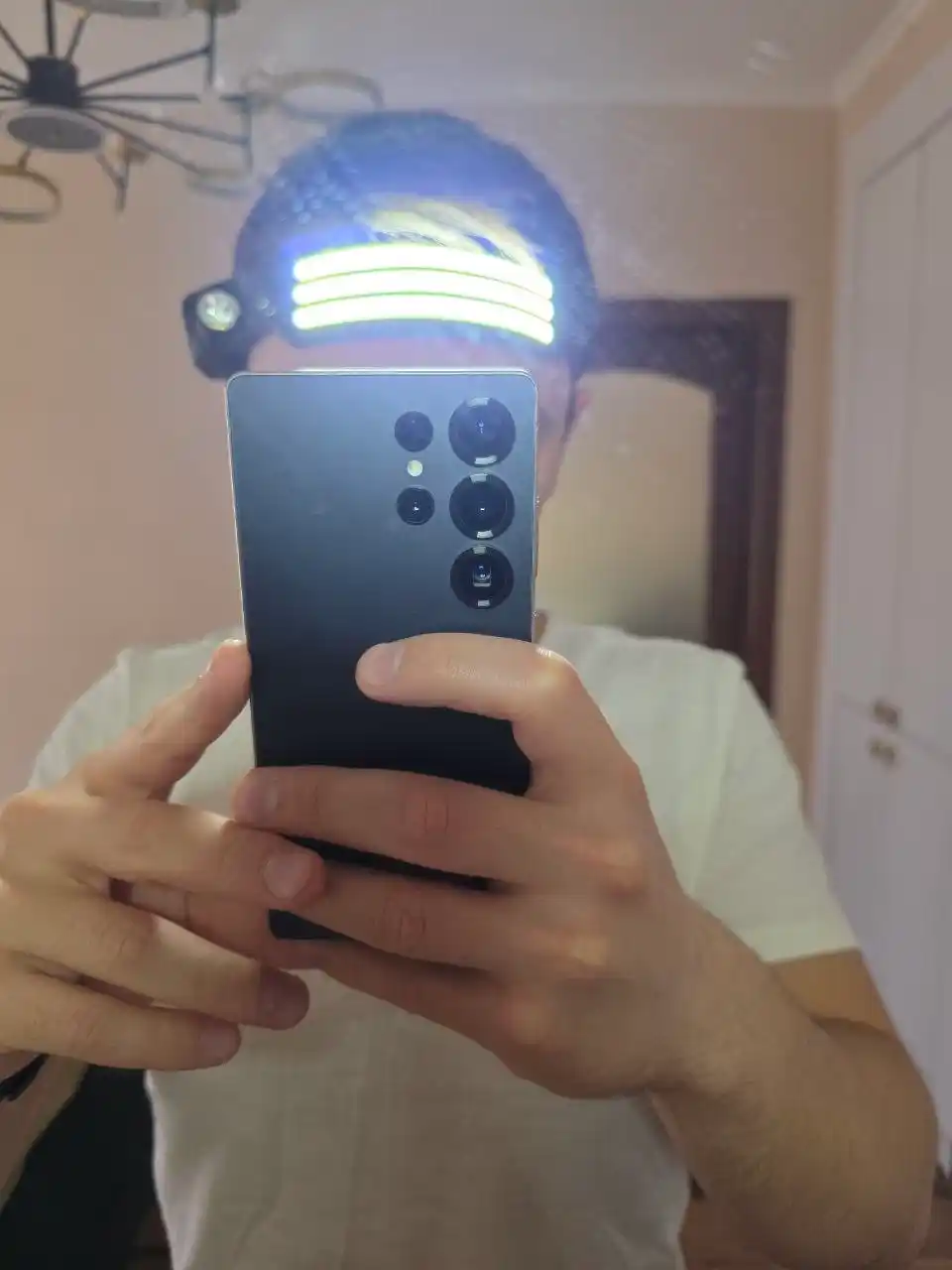 Yorqin bosh fonar, 5 rejim, boshga o'rnatiladi va sensor boshqaruvi, Type C
