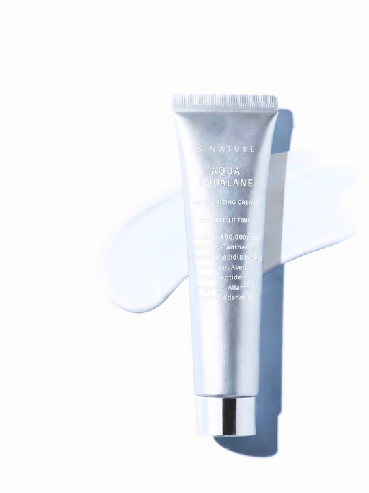 Namlaydigan krem Nature Aqua Squalane – terini tiklovchi va poralarni toraytiruvchi - 