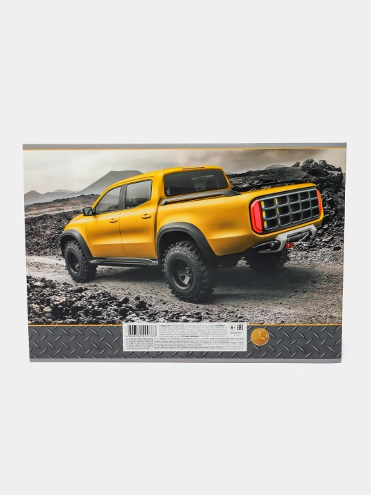 Альбом для рисования Hatber JEEPING, А4ф, 24 листа