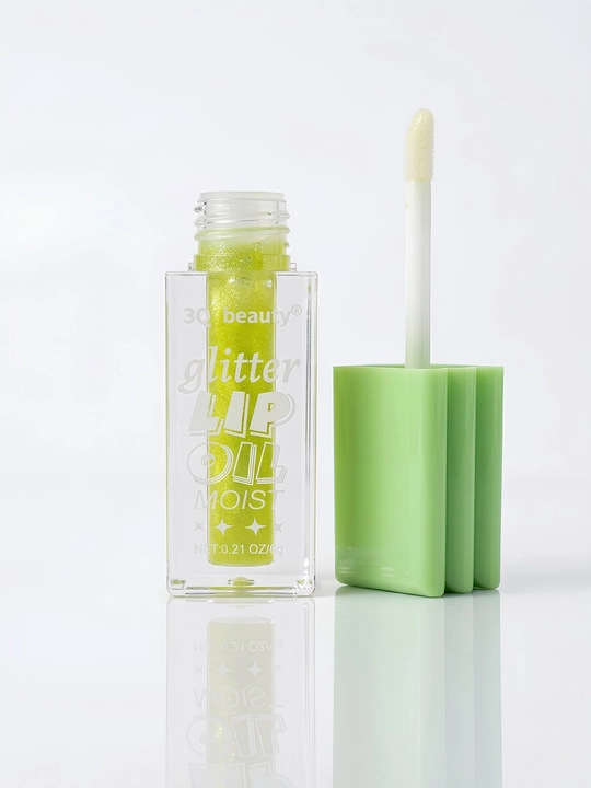 Блеск-масло для губ с мелким шиммером 3Q Beauty Glitter Lip Oil, в 2-х оттенках, 6 гр