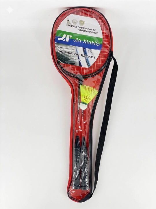 Badminton to‘plami 2 kishilik – raketkalar + volanchik, bolalar va kattalar uchun