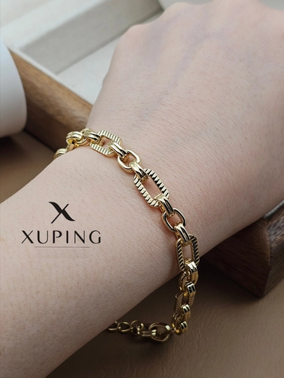 Женский браслет, 19 см, Xuping — 1001PRT-BRASLET7-КАРМЛН