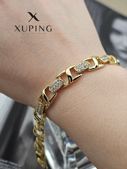 Женский браслет, 19 см, Xuping — 1001PRT-BRASLET7-КОНФЕТН