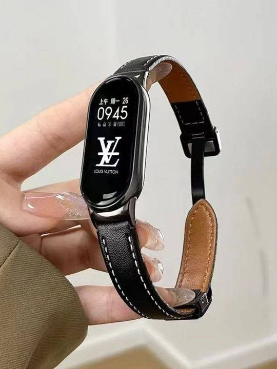 Mi Band 8/9/10 magnitli, temirli tasma - 