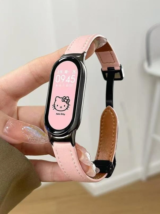 Mi Band 8/9/10 magnitli, temirli tasma - 