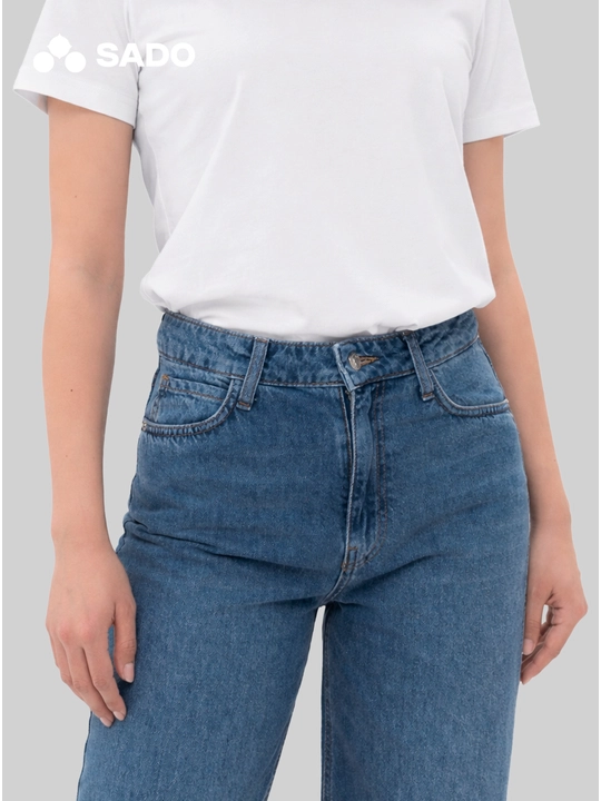 Ayollar jinsilari SADO WIDE LEG, shimlar ayollar, jinsi shimlar ayollar