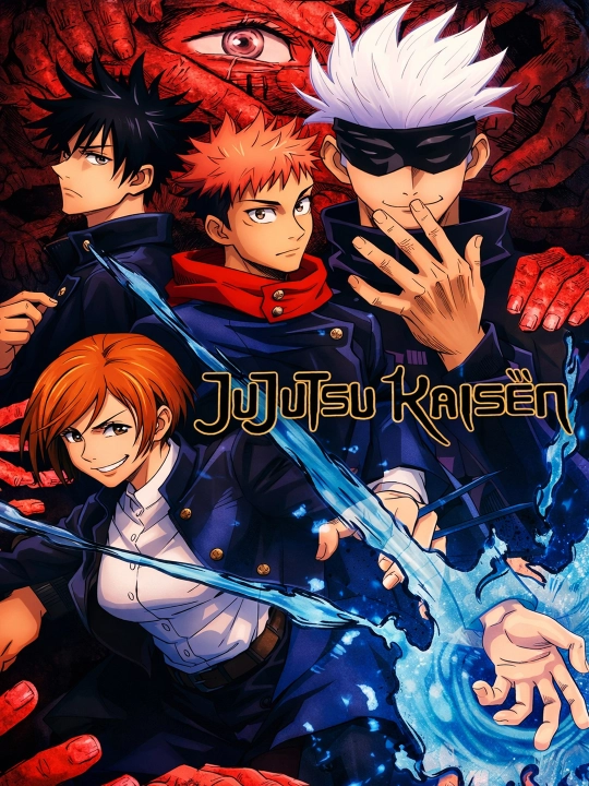 Jujutsu Kaisen posterlar plakatlar laminatlangan A4 formatlar - 