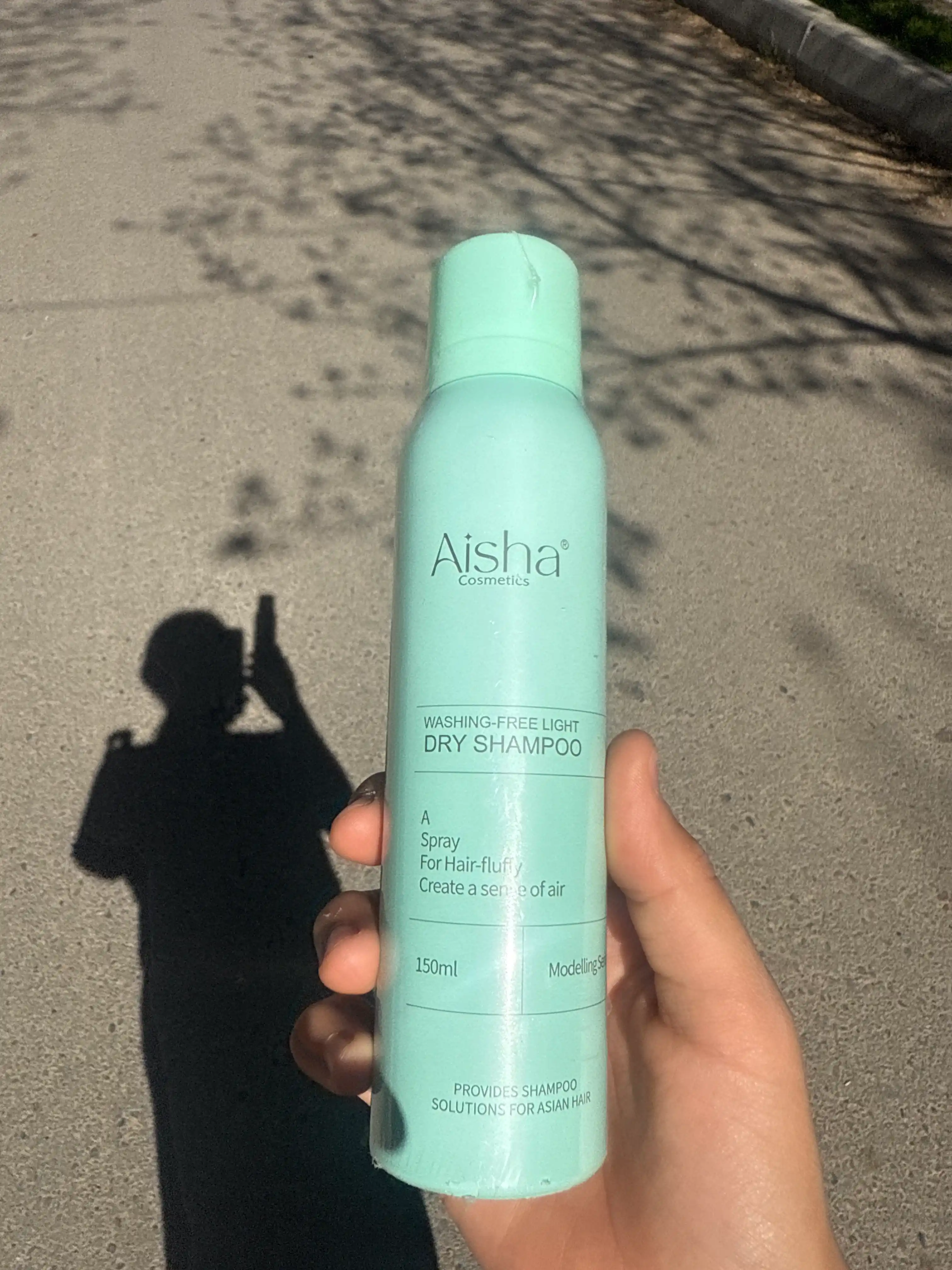 Сухой шампунь для волос, спрей средство для объема, Aisha Cosmetics DRY SHAMPOO 150 мл