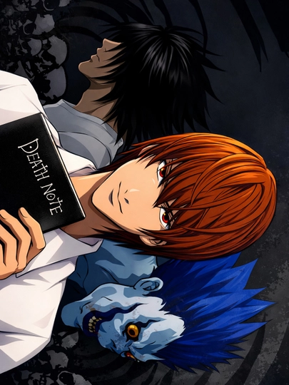 Тетради Смерти Death Note Аниме постеры, плакаты ламинированные, А4 формата — НЕПОСЕД-TETRADSMERTIPOSTER-БЕЖЕВ