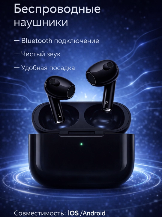 Simsiz quloqchinlar APods 3 Air Pro, sensorli - 