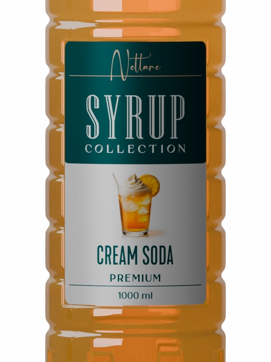 Сироп "Крем Сода" - "Cream Soda" Nettare Syrup Collection, 1000 ml