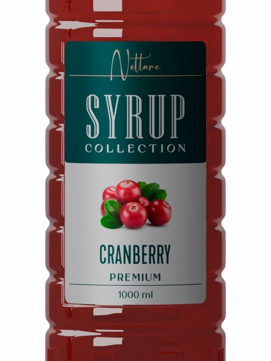 Сироп "Клюква" - "Cranberry" Nettare Syrup Collection, 1000 мл