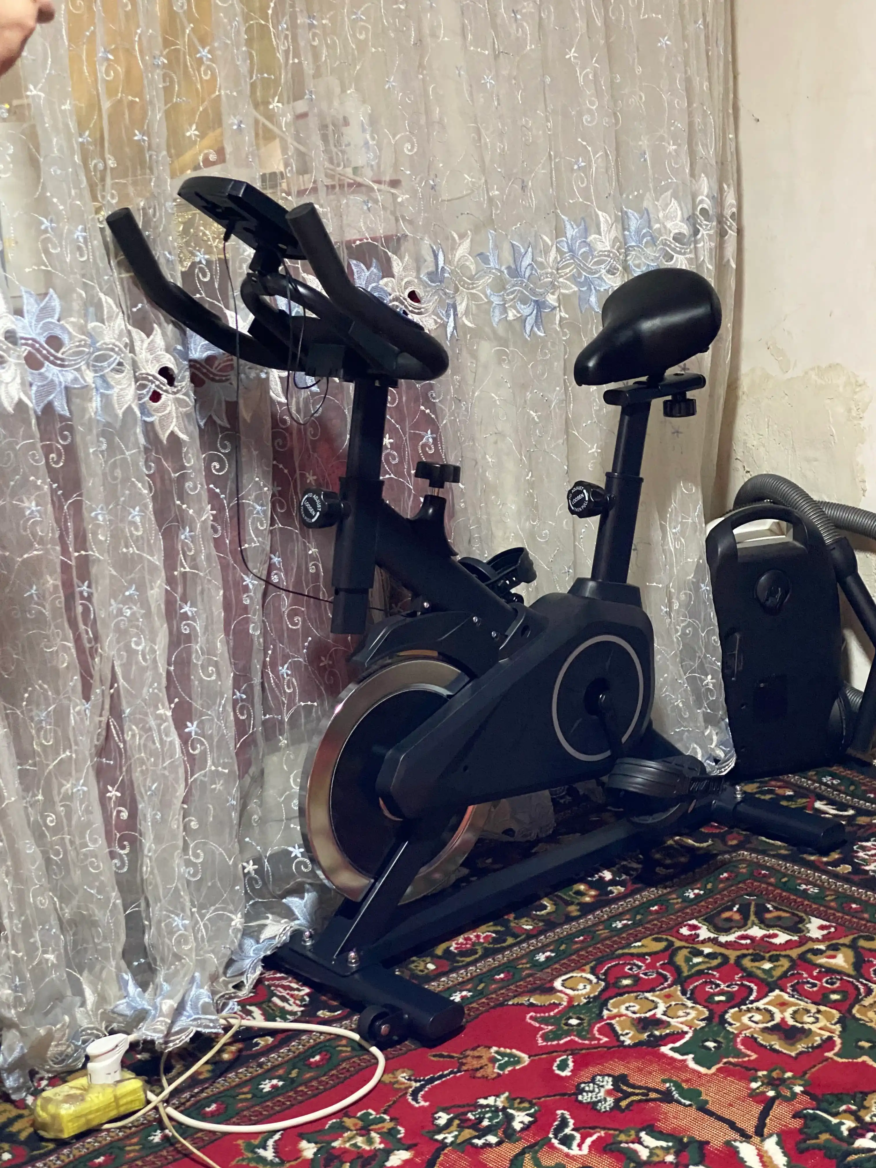 Uy va zal uchun velotrenajyor, mini, ixcham ES-01, 120 kg