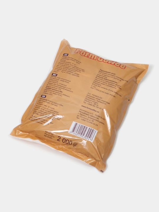 ​Form Coffee 3v1 eruvchan kofe, Braziliya donalari, katta blok 100 dona x 20g,